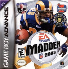 Madden 2003 - Loose - GameBoy Advance  Fair Game Video Games