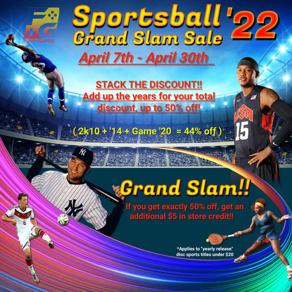 Sportsball '22 Grand Slam Sale! Fair Game Video Games