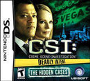 CSI: Crime Scene Investigation: Deadly Intent Hidden Cases - Complete - Nintendo DS