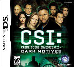 CSI Dark Motives - Complete - Nintendo DS