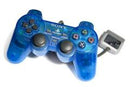 Clear Blue Dual Shock Controller - Loose - Playstation