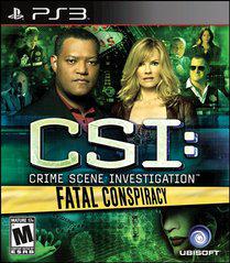 CSI: Fatal Conspiracy - Complete - Playstation 3