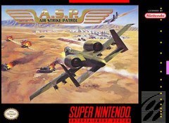 A.S.P. Air Strike Patrol - Complete - Super Nintendo  Fair Game Video Games