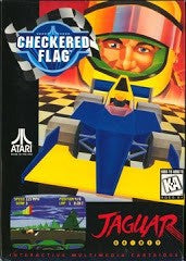 Checkered Flag - In-Box - Jaguar  Fair Game Video Games
