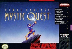 Final Fantasy Mystic Quest - Loose - Super Nintendo  Fair Game Video Games