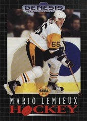 Mario Lemieux Hockey [Cardboard Box] - In-Box - Sega Genesis  Fair Game Video Games