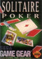 Solitaire Poker - Complete - Sega Game Gear  Fair Game Video Games