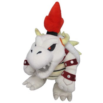 Super Mario All Star Collection Dry Bowser 13" Plush  Fair Game Video Games
