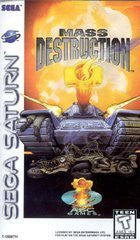 Mass Destruction - Loose - Sega Saturn